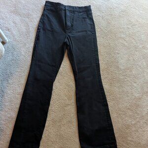 Express High Rise Black Denim